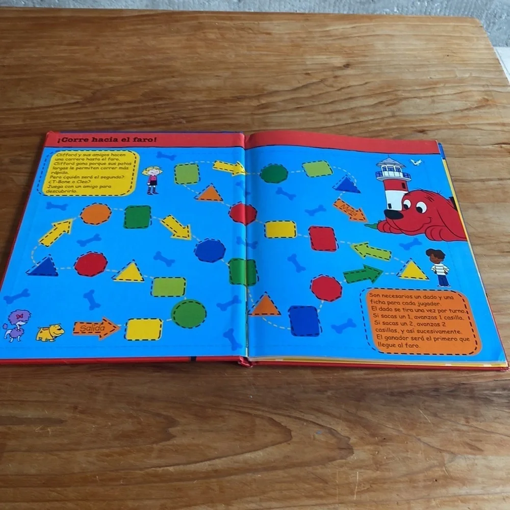 Spanish Clifford Book with stories and activities - Picture 5 of 9